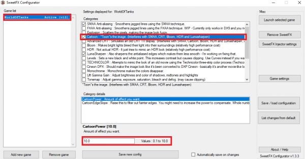 SweetFX Configurator - модифицируем графику в играх на свой вкус SweetFX Configurator - модифицируем графику в играх на свой вкус