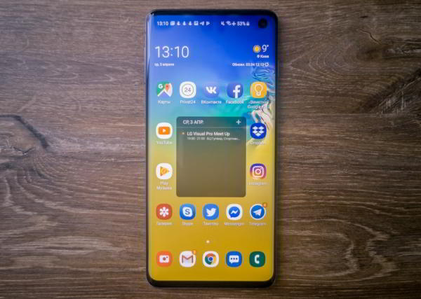Обзор Samsung Galaxy S10 - юбилейный флагман Обзор Samsung Galaxy S10 - юбилейный флагман