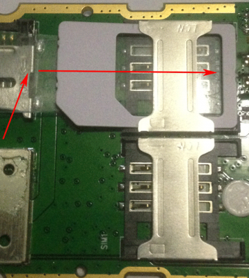 Как вытащить универсальную (обрезанную) симку, если она застряла Как вытащить универсальную (обрезанную) симку, если она застряла