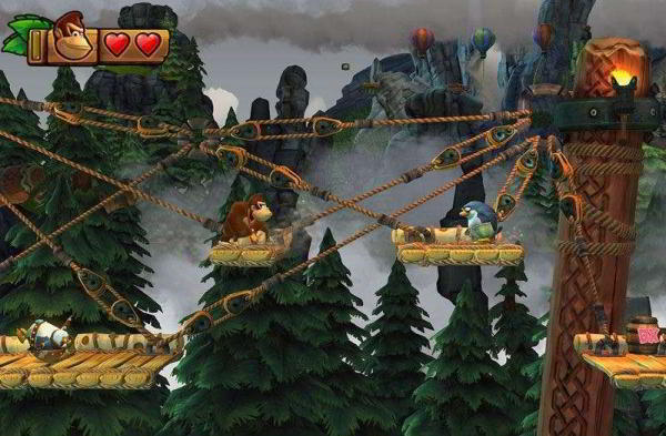 Обзор игры Donkey Kong Country: Tropical Freeze подкупающей графикой Обзор игры Donkey Kong Country: Tropical Freeze подкупающей графикой
