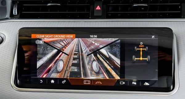 Новый Range Rover Evoque позволяет видеть дорогу сквозь капот Новый Range Rover Evoque позволяет видеть дорогу сквозь капот