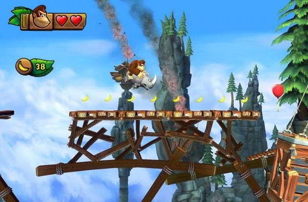 Обзор игры Donkey Kong Country: Tropical Freeze подкупающей графикой Обзор игры Donkey Kong Country: Tropical Freeze подкупающей графикой