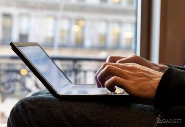 Lenovo показала первый в мире ноутбук с гибким дисплеем (11 фото + видео) Lenovo показала первый в мире ноутбук с гибким дисплеем (11 фото + видео)