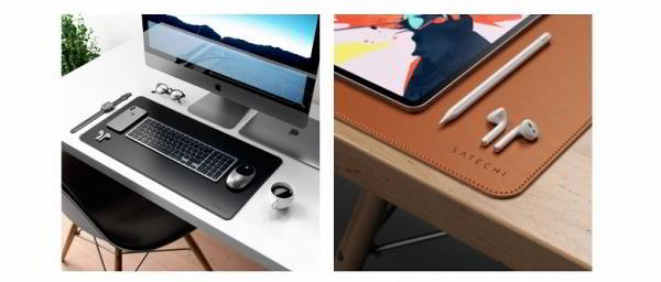 Satechi просит по 30 долларов за алюминиевую беспроводную мышку и огромный коврик из экокожи Satechi просит по 30 долларов за алюминиевую беспроводную мышку и огромный коврик из экокожи