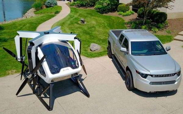 Перечеркните все желания — Новым квадрокоптер Workhorse SureFly с человеком внутри Перечеркните все желания — Новым квадрокоптер Workhorse SureFly с человеком внутри