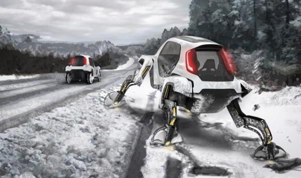 Концепт &laquo;шагомобиля&raquo; Hyundai Elevate вышел из тени