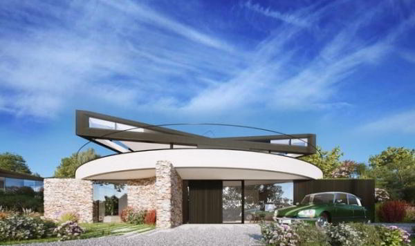 Вращающийся домик Devon House позволит выбирать самый красивый вид из любого окна Вращающийся домик Devon House позволит выбирать самый красивый вид из любого окна