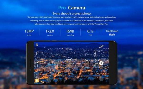Новый смартфон Vernee Mars Pro — Самый выгодный китайский флагман 2017 года Новый смартфон Vernee Mars Pro — Самый выгодный китайский флагман 2017 года