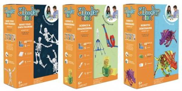 Игрушечные комплекты 3Doodler позволят детям создавать роботизированных насекомых и динозавров Игрушечные комплекты 3Doodler позволят детям создавать роботизированных насекомых и динозавров