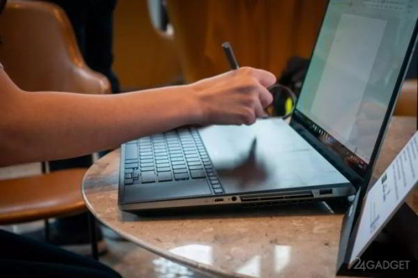 ASUS ZenBook Pro Duo — флагманский ноутбук с двумя 4К-экранами (8 фото + видео) ASUS ZenBook Pro Duo — флагманский ноутбук с двумя 4К-экранами (8 фото + видео)