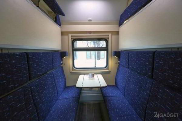 Отныне российские купейные вагоны оснащены кухней и сейфом (9 фото + видео)
