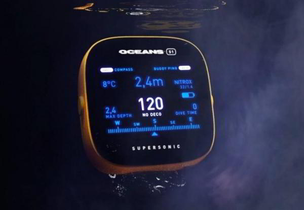 Ультразвуковой гаджет Oceans S1 поможет дайверам общаться под водой Ультразвуковой гаджет Oceans S1 поможет дайверам общаться под водой