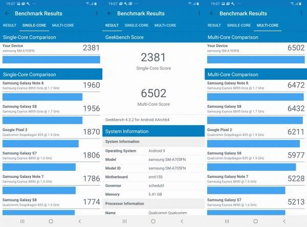 Обзор смартфона Samsung Galaxy A70: внушительный экран и емкая батарея Обзор смартфона Samsung Galaxy A70: внушительный экран и емкая батарея