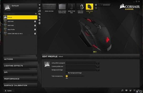 Обзор Corsair Dark Core SE большой беспроводной мыши Обзор Corsair Dark Core SE большой беспроводной мыши