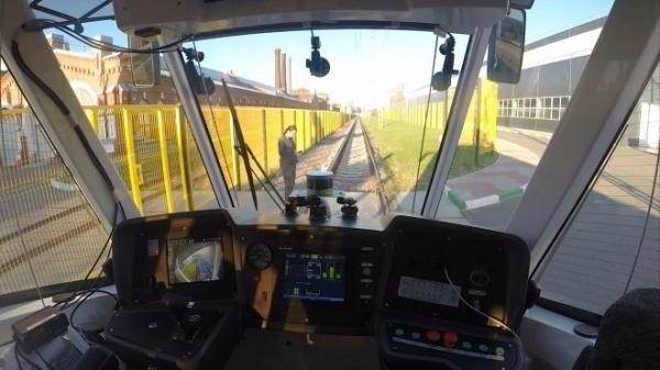 В Москве проходят испытания первого беспилотного трамвая В Москве проходят испытания первого беспилотного трамвая