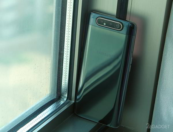 Samsung Galaxy A80 &mdash; смартфон с вращающейся тройной камерой (18 фото + видео)