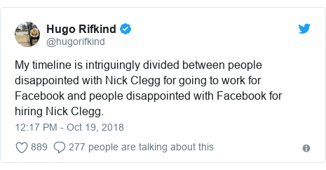 Facebook hires former deputy PM Sir Nick Clegg Facebook hires former deputy PM Sir Nick Clegg