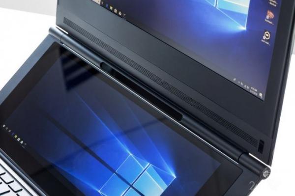 Intel показала самый необычный ноутбук с двумя экранами (7 фото + 2 видео) Intel показала самый необычный ноутбук с двумя экранами (7 фото + 2 видео)