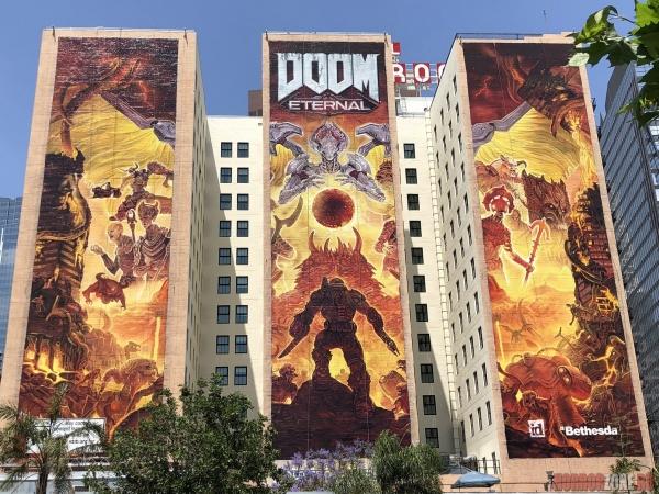 "DOOM Eternal" — новый тизер и эпичный стрит-арт "DOOM Eternal" — новый тизер и эпичный стрит-арт