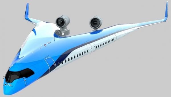 Экспериментальный самолет из Голландии перевозит пассажиров в крыльях Экспериментальный самолет из Голландии перевозит пассажиров в крыльях