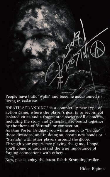 Новый трейлер, скриншоты и дата релиза игры Death Stranding! Новый трейлер, скриншоты и дата релиза игры Death Stranding!