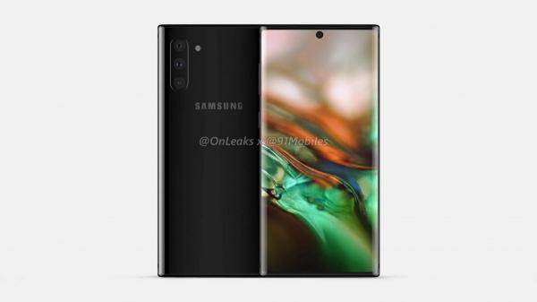Samsung Galaxy Note10: первые изображения из авторитетного источника Samsung Galaxy Note10: первые изображения из авторитетного источника