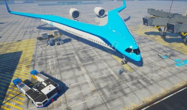 Экспериментальный самолет из Голландии перевозит пассажиров в крыльях Экспериментальный самолет из Голландии перевозит пассажиров в крыльях