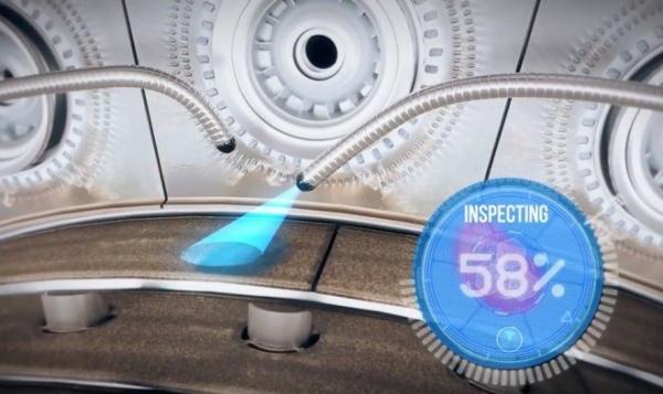 Rolls-Royce разрабатывает роботов-жуков для ремонта авиадвигателей изнутри Rolls-Royce разрабатывает роботов-жуков для ремонта авиадвигателей изнутри