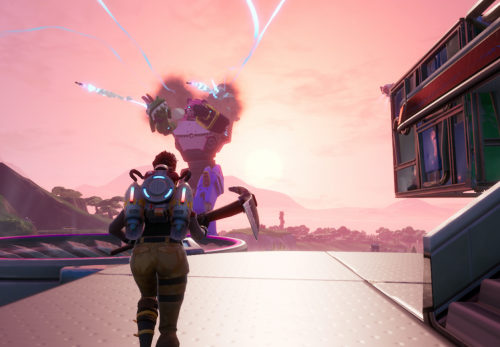 Fortnite The Final Showdown: The Giant Robot Wins Fortnite The Final Showdown: The Giant Robot Wins