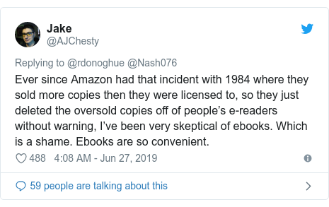 The day the e-books stopped working The day the e-books stopped working