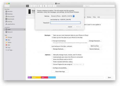 How you back up your iPhone and iPad in macOS 10.15 Catalina How you back up your iPhone and iPad in macOS 10.15 Catalina