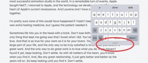 iPadOS 13: How to use the floating digital keyboard iPadOS 13: How to use the floating digital keyboard