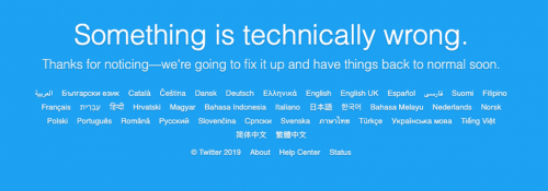 Twitter is back up after global outage Twitter is back up after global outage