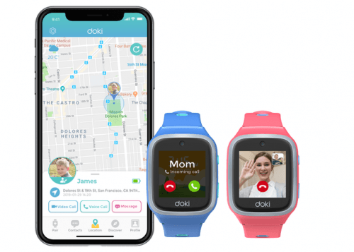 DokiPal 4G LTE smartwatch for kids features AI voice assistant, video calling DokiPal 4G LTE smartwatch for kids features AI voice assistant, video calling