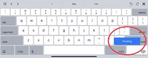 iPadOS 13: How to use the floating digital keyboard iPadOS 13: How to use the floating digital keyboard