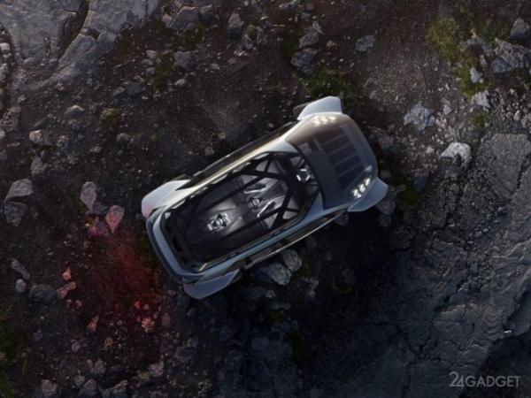 Внедорожник Audi AI:TRAIL quattro с электродвигателями, и дронами для подсветки дороги (23 фото + 2 видео) Внедорожник Audi AI:TRAIL quattro с электродвигателями, и дронами для подсветки дороги (23 фото + 2 видео)