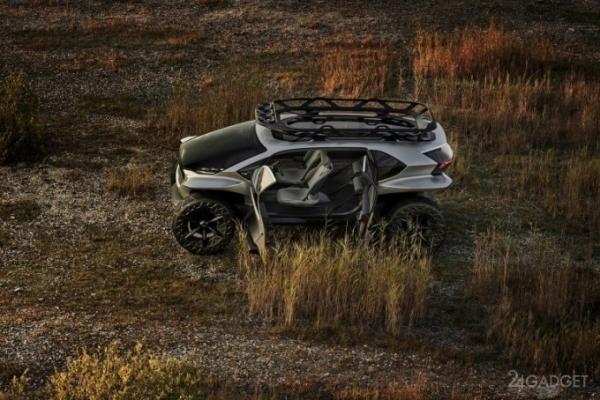 Внедорожник Audi AI:TRAIL quattro с электродвигателями, и дронами для подсветки дороги (23 фото + 2 видео) Внедорожник Audi AI:TRAIL quattro с электродвигателями, и дронами для подсветки дороги (23 фото + 2 видео)