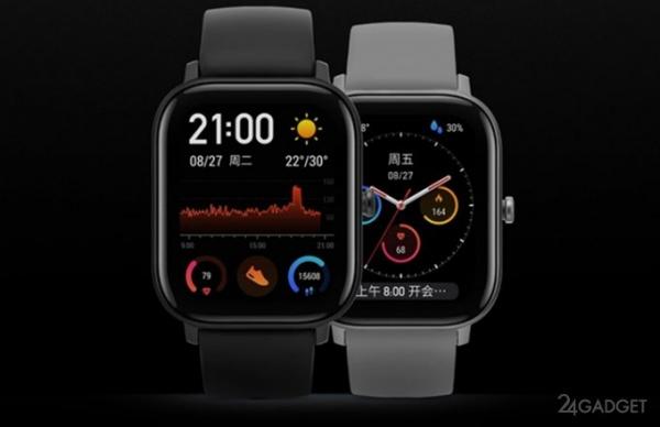 Бюджетные смарт часы Amazfit GTS - конкурент Apple Watch (2 фото) Бюджетные смарт часы Amazfit GTS - конкурент Apple Watch (2 фото)