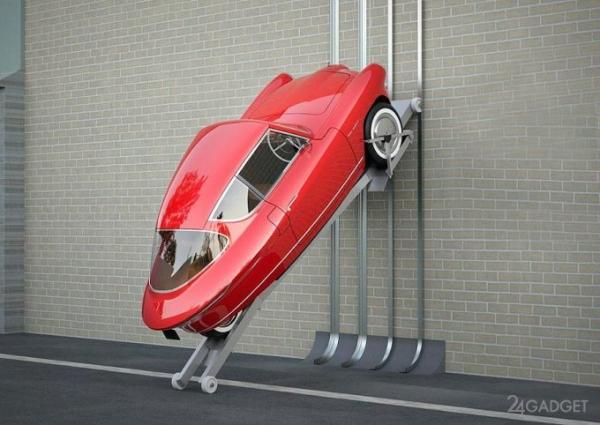 Трехколесный электромобиль Nobe 100 можно парковать на стене (9 фото + видео) Трехколесный электромобиль Nobe 100 можно парковать на стене (9 фото + видео)