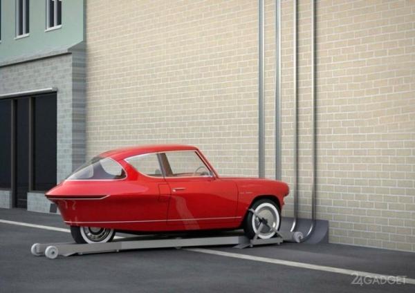 Трехколесный электромобиль Nobe 100 можно парковать на стене (9 фото + видео) Трехколесный электромобиль Nobe 100 можно парковать на стене (9 фото + видео)