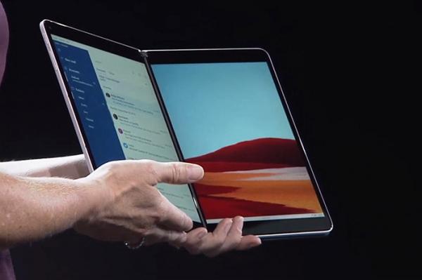 Презентация Surface. Microsoft показала лучшие планшеты и ноутбуки на Windows, а еще... очень необычный Android-смартфон Презентация Surface. Microsoft показала лучшие планшеты и ноутбуки на Windows, а еще... очень необычный Android-смартфон