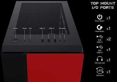 Корпус для ПК Xigmatek OMG MicroATX Корпус для ПК Xigmatek OMG MicroATX