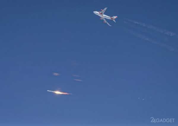 Тестовый полет ракеты-носителя Virgin Orbit LauncherOne завершился неудачей (4 фото) Тестовый полет ракеты-носителя Virgin Orbit LauncherOne завершился неудачей (4 фото)