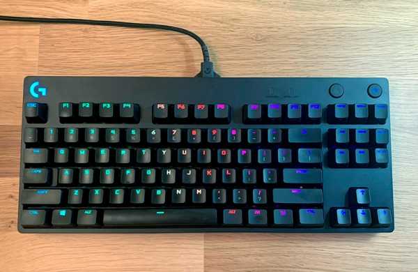 Обзор Logitech G Pro: универсальная механическая клавиатура с GX Blue Clicky Обзор Logitech G Pro: универсальная механическая клавиатура с GX Blue Clicky