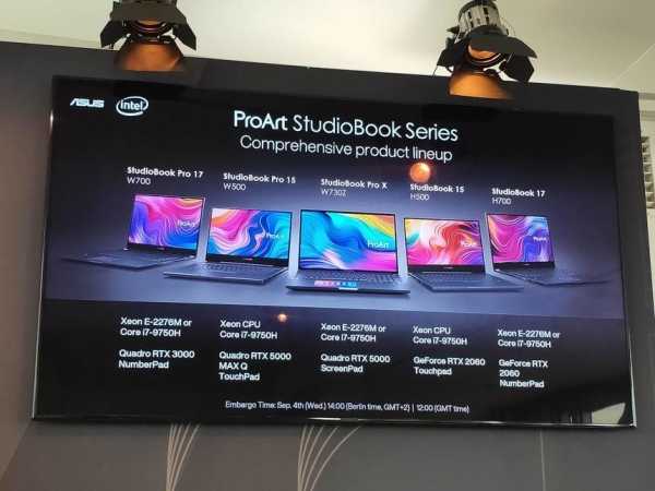 Сильные конкуренты макбукам: первый взгляд на ноутбуки Asus ProArt StudioBook Сильные конкуренты макбукам: первый взгляд на ноутбуки Asus ProArt StudioBook