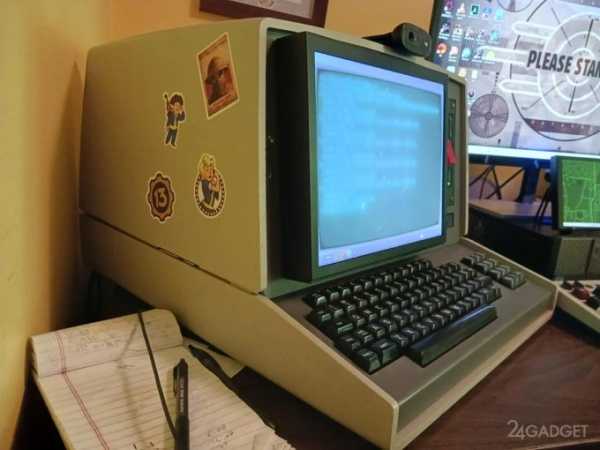 Создан самодельный и полностью рабочий терминал из Fallout (9 фото) Создан самодельный и полностью рабочий терминал из Fallout (9 фото)