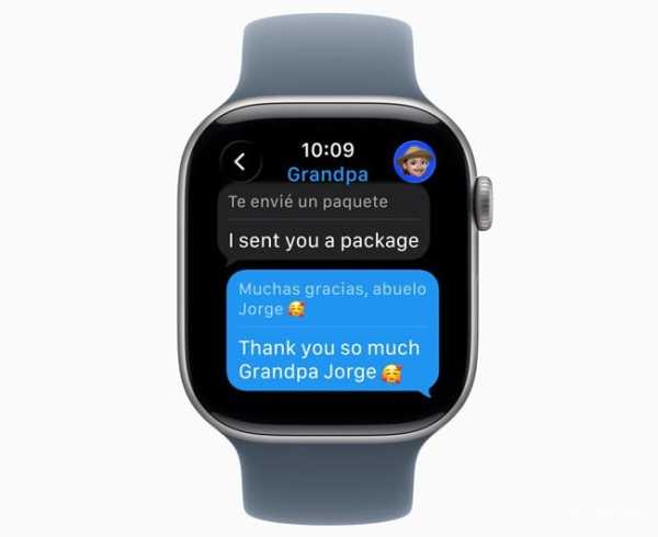 Apple выпустила watchOS 26: дизайн Liquid Glass, новые функции Apple Intelligence и мониторинг гипертонии (8 фото) Apple выпустила watchOS 26: дизайн Liquid Glass, новые функции Apple Intelligence и мониторинг гипертонии (8 фото)