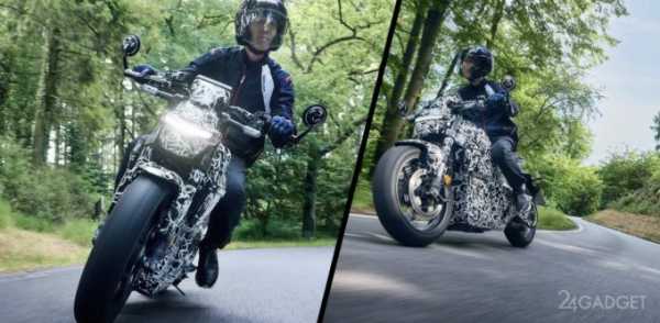 Honda показала полноразмерный электробайк с быстрой зарядкой (2 фото) Honda показала полноразмерный электробайк с быстрой зарядкой (2 фото)