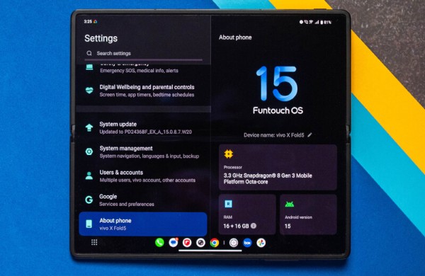 Обзор Vivo X Fold 5: превосходного гибрида смартфона и 8-дюймового планшета Обзор Vivo X Fold 5: превосходного гибрида смартфона и 8-дюймового планшета