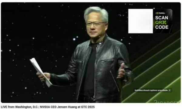Дипфейковый Хуанг стал популярнее настоящего — трансляция Nvidia GTC от мошенников собрала в пять раз больше зрителей (3 фото) Дипфейковый Хуанг стал популярнее настоящего — трансляция Nvidia GTC от мошенников собрала в пять раз больше зрителей (3 фото)